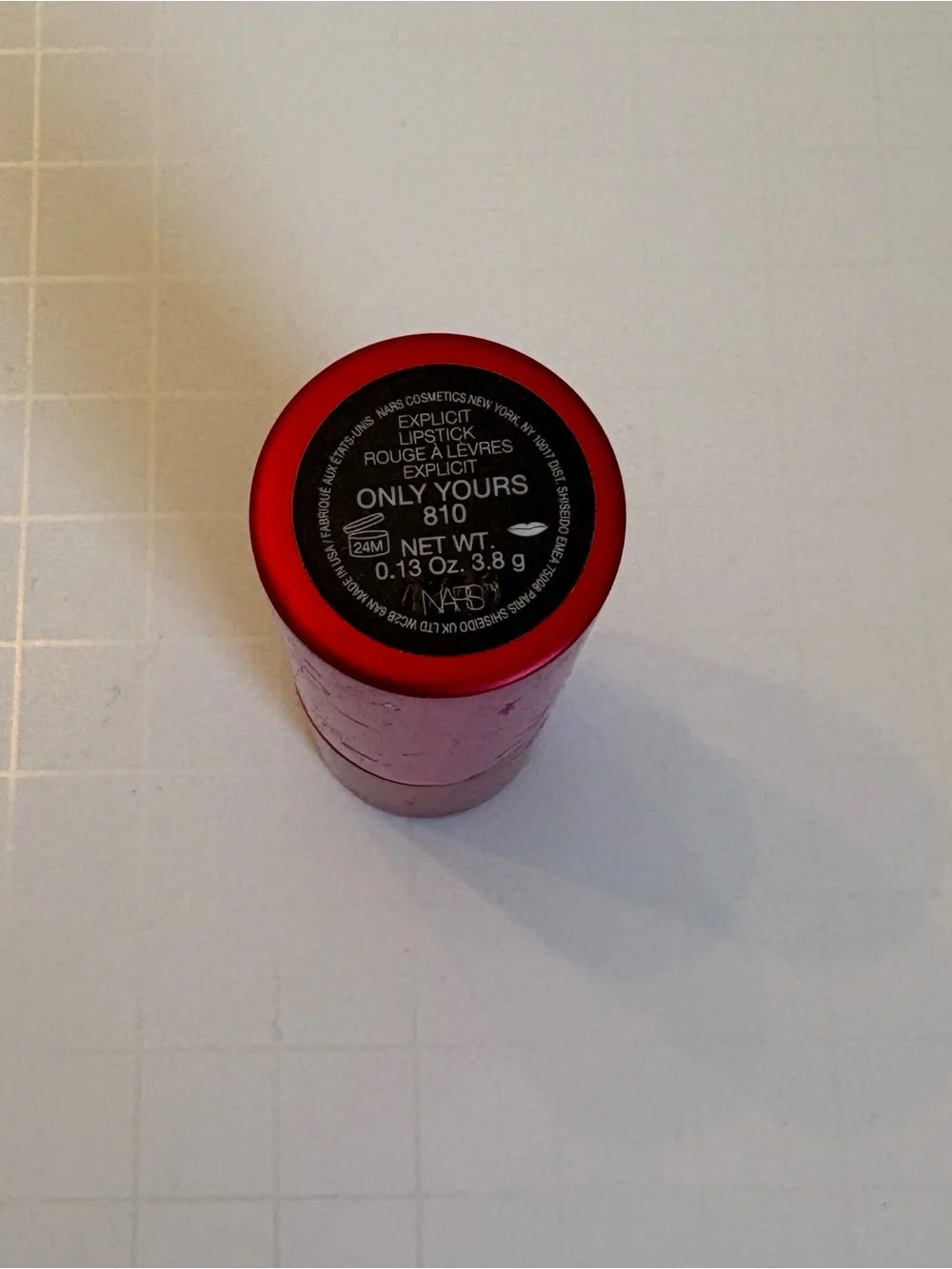 NARS bold red